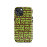 Stephen Sprouse - Tough Case for iPhone® - Brown/Green