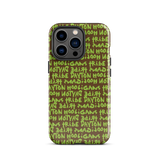 Stephen Sprouse - Tough Case for iPhone® - Brown/Green