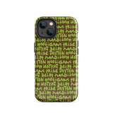 Stephen Sprouse - Tough Case for iPhone® - Brown/Green