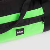 ROLL DUFFLE - Black/Green