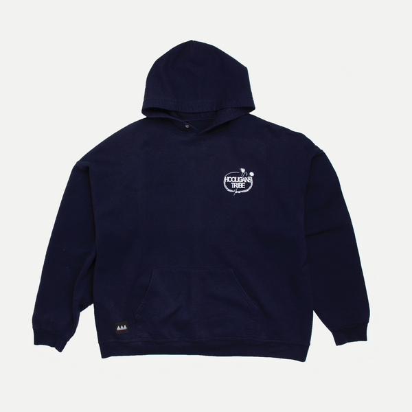 HT x oldboyblue - HT VINTAGE NAVY HOODY (XXL)