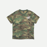 HT x oldboyblue - HT VINTAGE ♻️ WOODLAND CAMO T-SHIRT