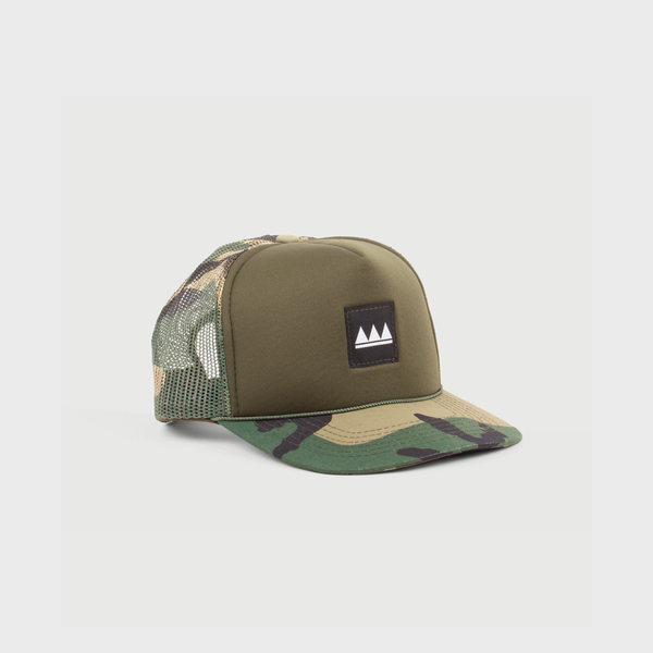 Camo Trucker - Green - SMALL