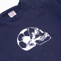 HT x oldboyblue - FOOTBALL HEAD 90's VINTAGE ♻️ NAVY T-SHIRT