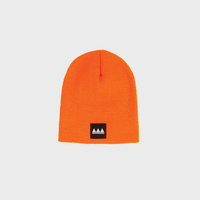 Orange Knit Beanie